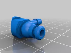 Y10000B2B000110 - Common Rail Parts Injector Return Oil Backflow Pipe Connector Plastic Two-way Joint for 0445 110 Series Injections