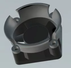 30mm Fan Inlet Stack Noise Reducer