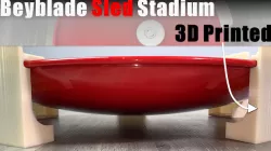 3D printed Beyblade Sled Stadium Leg