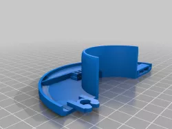 Air conditioner Pipe outlet cover element