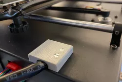Anycubic i3 hotbed cable guide