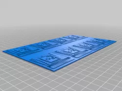 Anycubic Mono X Resin Exposure Range Finder (R_E_R_F)