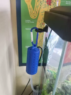 Aquarium usb air pump hanger