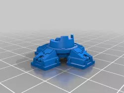 Armiger Knight Foot Variant (4-Toes)