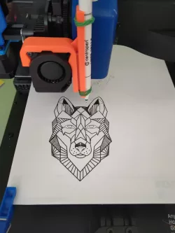 Artillery Sidewinder / Genius Pen Plotter Holder