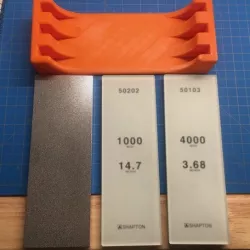 Atoma or Shapton Glass Sharpening/Whetstone Holder