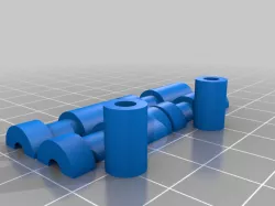 axial ryft rbx10 sway bar adapters and limit bushings for losi rock rey sway bar