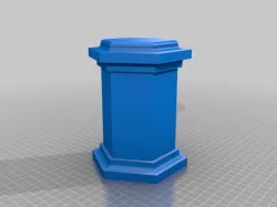 Base Podest Hexagon
