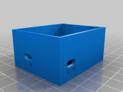 Box for HLK-PM01 on a breakout board