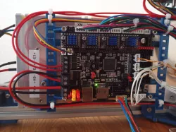 BTT SKR 1.4 mount for Meanwell Powersupply