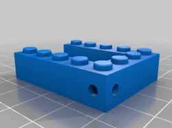 Building block: Key holder letter U