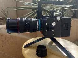 Camera 2: Cinema-style camera housing for Raspberry Pi 4 and HQ camera