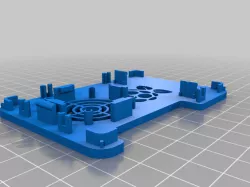Canakit Case Lid for Raspberry Pi 4 with GPIO opening and fan holder