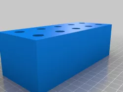 Covid LFT (Lateral Flow Test) sample tube rack