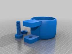 Cup Holder with Screw Clamp