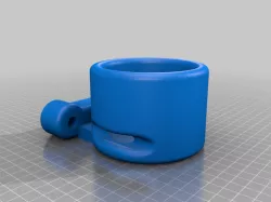 Cupholder for Virpil CM2/CM3 throttle or control panel