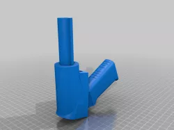 CYMA trishot shotgun m4 stock adapter