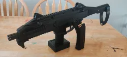 CZ Scorpion Stand with CZ USA Logo