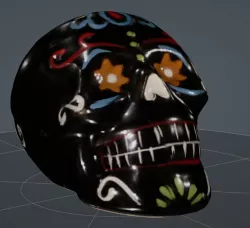 Dia De Los Muertos Skull 