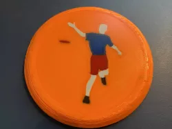 Disc golf marker - PDGA man - MMU