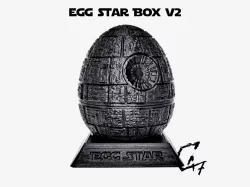 Egg Star Box - Death Star Easter Egg