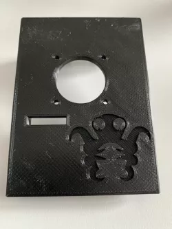 Ender 3 Dual Rail Raspberry Pi 4 case with Octoprint logo