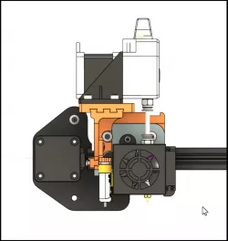 Ender3通用近程挤出机支架_ General direct drive extruder mount for Ender3