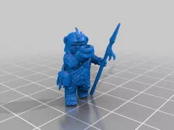Ewok Valiant Horn (star wars legion scale)