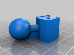 F90 Vent clip ball mount