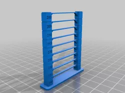 Fast PLA and PETG Temp Tower