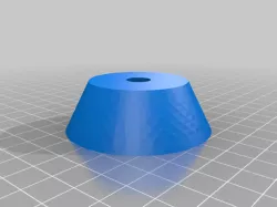 Filament spool axis with bushings | Eje de filamento con rodamiento