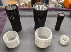 Flashlight diffuser