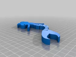 Flexi Mermaid keychain