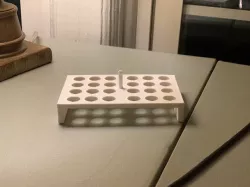 floating tube rack