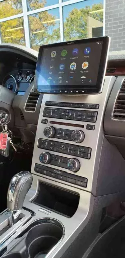 Ford Flex 2009 W/o nav Alpine Helo9 addapter