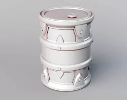Fuel Barrel - Warhammer 40K/30K/Necromunda/Dark Sci-fi board games