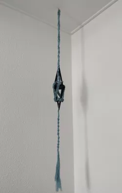 Hanging Diamond Candle Holder