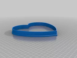 HEART LARGE COKKIE CUTTER