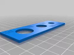 Hole calibration test
