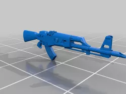 Intergalactic Guard Motor Rifle Infantry AM-47 Lasrifle - Reworked