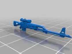 Intergalactic Guard Motor Rifle Infantry SVD Dragun Las-Sniper