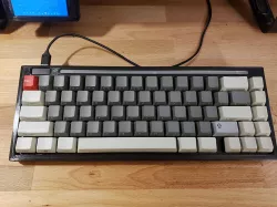 Kailh Hot Swap Socket Template and PF68 Keyboard test