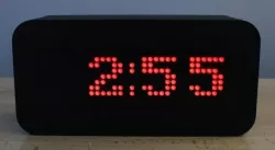 LED Matrix Digital Clock 