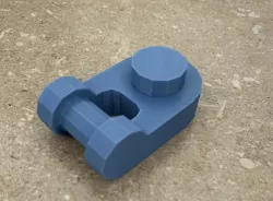 Lego Piece 26047 - Modified 1 x 1 with Rounded Bar Handle (sus)