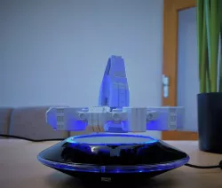 Levitating Model of Interstellar Movie Space Station