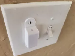 Light switch protective cover