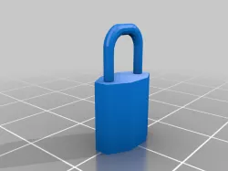 Lock Keychain