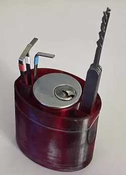 Locksport Mortise Lock Cylinder Holder