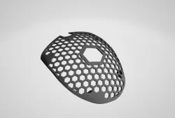 Logitech G305/304 Top Battery Honeycomb Cover with Charging Hole