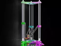 LSD! Lead Screw Delta Printer